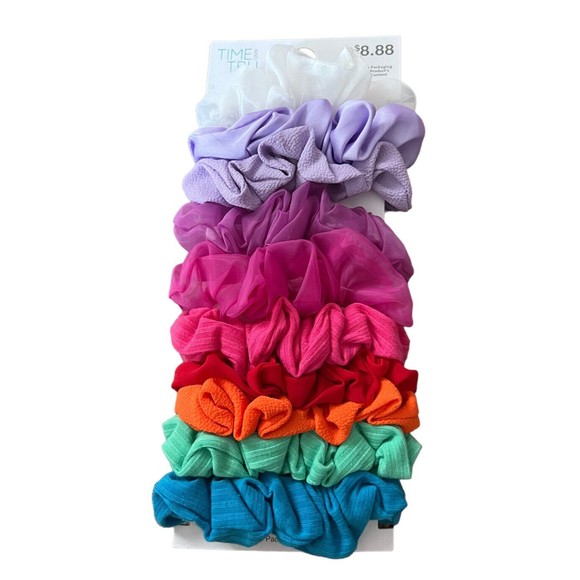 Time And Tru Scrunchies Lot Of 54 Packs Hairbows Hair Tie New Wholesale main image 6